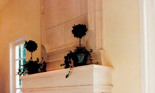 Living Room Fireplace Addition | Coconut Grove, Florida