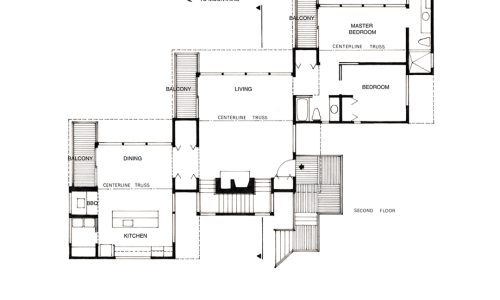 Mountain House | North Carolina Second Floor Plan